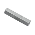 G.L. Huyett Undersized Machine Key, Square End, Stainless Steel, Plain, 5-1/2 in L, 7/8 in Sq 8508750875-5500